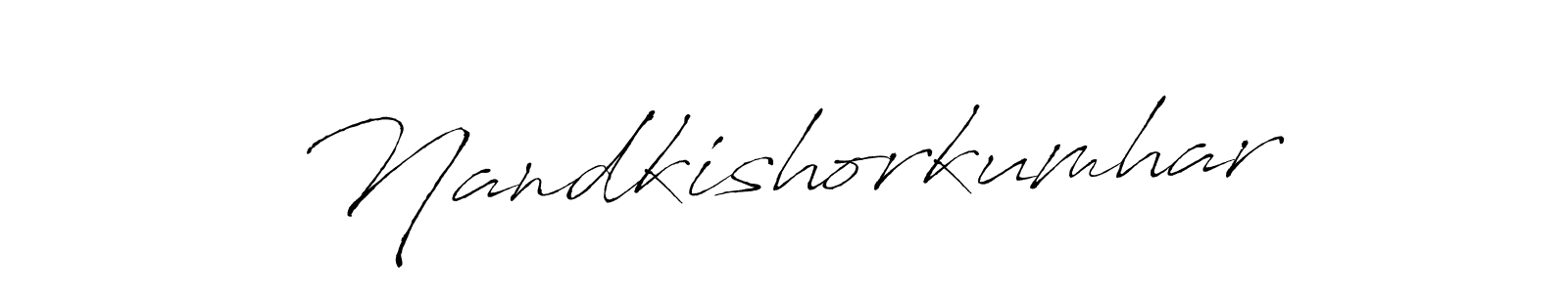 Nandkishorkumhar stylish signature style. Best Handwritten Sign (Antro_Vectra) for my name. Handwritten Signature Collection Ideas for my name Nandkishorkumhar. Nandkishorkumhar signature style 6 images and pictures png