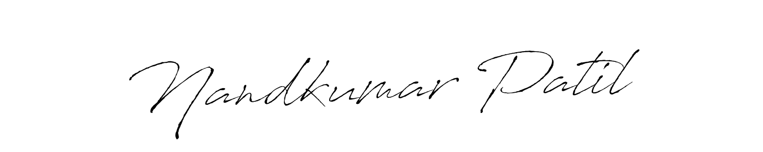 Design your own signature with our free online signature maker. With this signature software, you can create a handwritten (Antro_Vectra) signature for name Nandkumar Patil. Nandkumar Patil signature style 6 images and pictures png