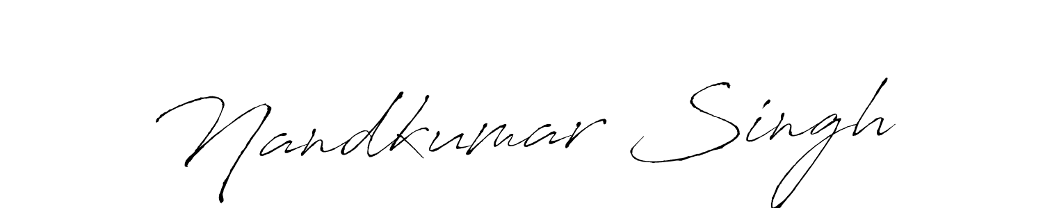 Nandkumar Singh stylish signature style. Best Handwritten Sign (Antro_Vectra) for my name. Handwritten Signature Collection Ideas for my name Nandkumar Singh. Nandkumar Singh signature style 6 images and pictures png