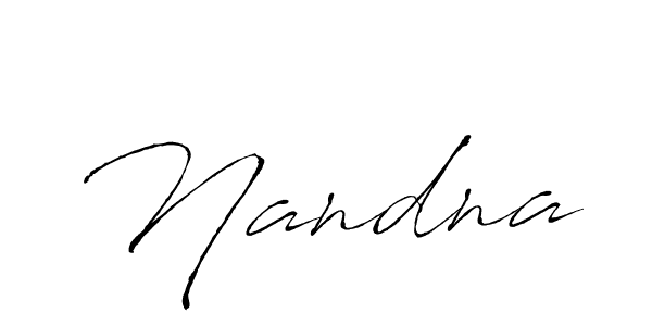 How to Draw Nandna signature style? Antro_Vectra is a latest design signature styles for name Nandna. Nandna signature style 6 images and pictures png