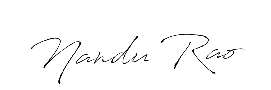 The best way (Antro_Vectra) to make a short signature is to pick only two or three words in your name. The name Nandu Rao include a total of six letters. For converting this name. Nandu Rao signature style 6 images and pictures png