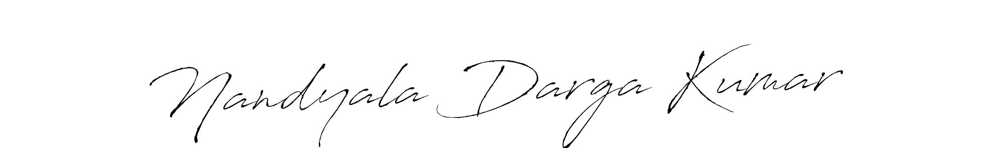 You should practise on your own different ways (Antro_Vectra) to write your name (Nandyala Darga Kumar) in signature. don't let someone else do it for you. Nandyala Darga Kumar signature style 6 images and pictures png