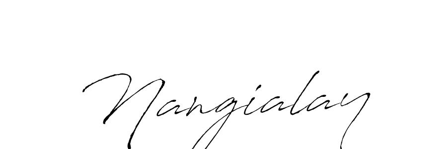 You can use this online signature creator to create a handwritten signature for the name Nangialay. This is the best online autograph maker. Nangialay signature style 6 images and pictures png
