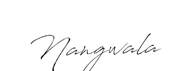 Also we have Nangwala name is the best signature style. Create professional handwritten signature collection using Antro_Vectra autograph style. Nangwala signature style 6 images and pictures png