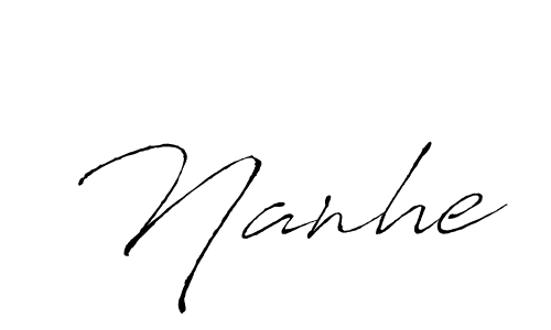 Best and Professional Signature Style for Nanhe. Antro_Vectra Best Signature Style Collection. Nanhe signature style 6 images and pictures png