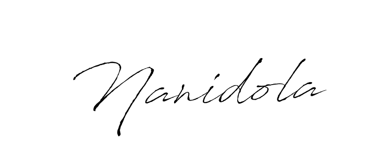 Once you've used our free online signature maker to create your best signature Antro_Vectra style, it's time to enjoy all of the benefits that Nanidola name signing documents. Nanidola signature style 6 images and pictures png