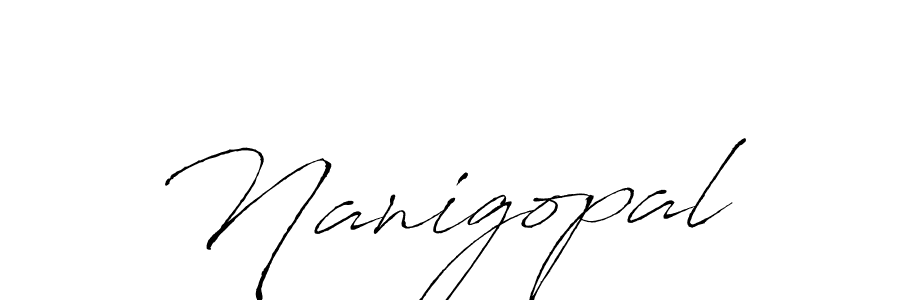 Make a beautiful signature design for name Nanigopal. Use this online signature maker to create a handwritten signature for free. Nanigopal signature style 6 images and pictures png