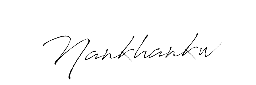 Here are the top 10 professional signature styles for the name Nankhankw. These are the best autograph styles you can use for your name. Nankhankw signature style 6 images and pictures png