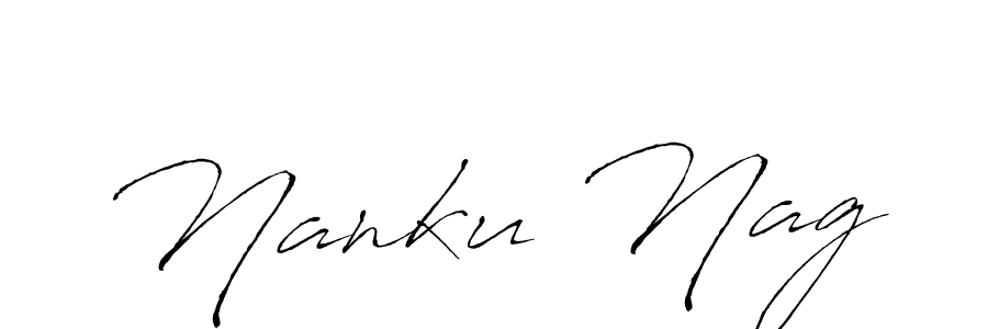 It looks lik you need a new signature style for name Nanku Nag. Design unique handwritten (Antro_Vectra) signature with our free signature maker in just a few clicks. Nanku Nag signature style 6 images and pictures png