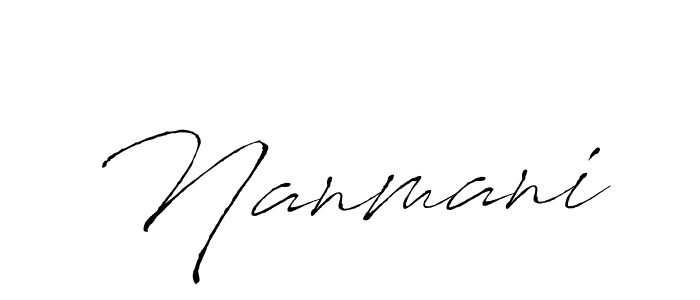 You can use this online signature creator to create a handwritten signature for the name Nanmani. This is the best online autograph maker. Nanmani signature style 6 images and pictures png