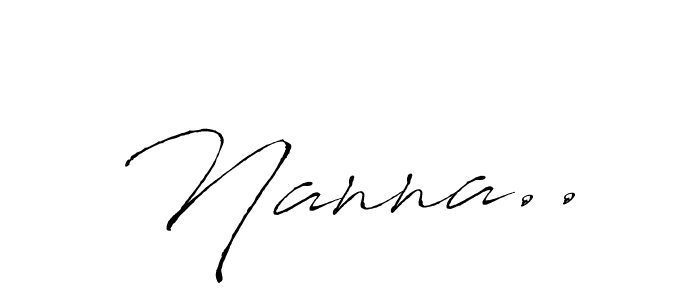 Also You can easily find your signature by using the search form. We will create Nanna.. name handwritten signature images for you free of cost using Antro_Vectra sign style. Nanna.. signature style 6 images and pictures png