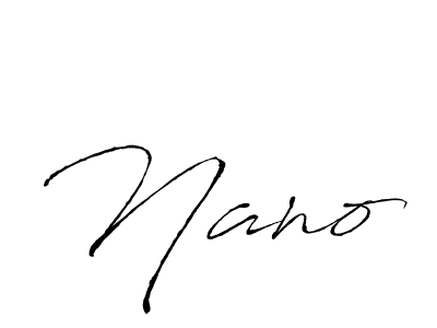 This is the best signature style for the Nano name. Also you like these signature font (Antro_Vectra). Mix name signature. Nano signature style 6 images and pictures png