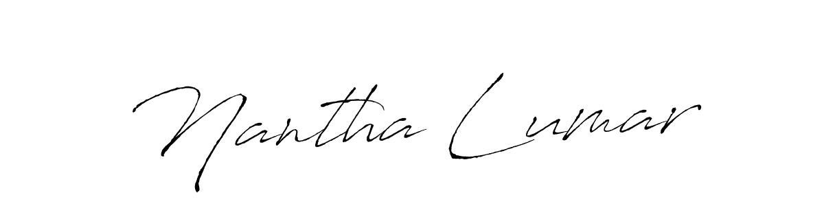 Once you've used our free online signature maker to create your best signature Antro_Vectra style, it's time to enjoy all of the benefits that Nantha Lumar name signing documents. Nantha Lumar signature style 6 images and pictures png