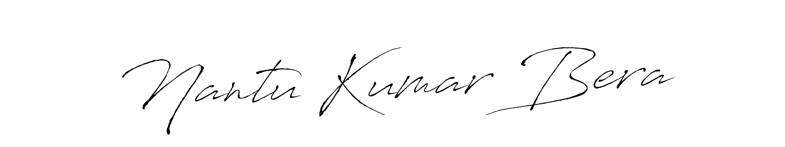 Make a short Nantu Kumar Bera signature style. Manage your documents anywhere anytime using Antro_Vectra. Create and add eSignatures, submit forms, share and send files easily. Nantu Kumar Bera signature style 6 images and pictures png