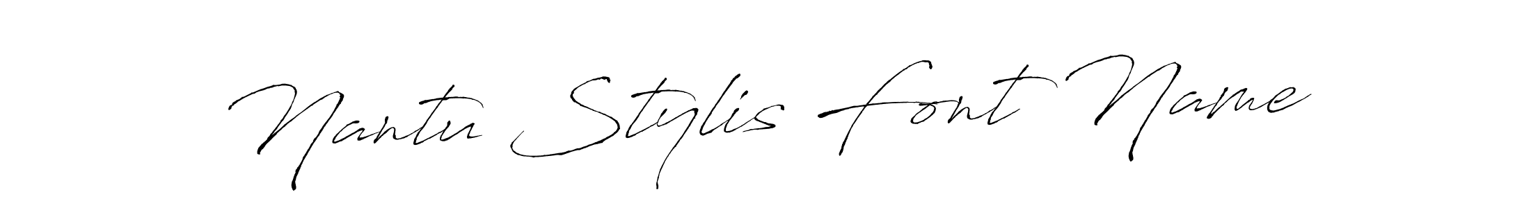 How to make Nantu Stylis Font Name signature? Antro_Vectra is a professional autograph style. Create handwritten signature for Nantu Stylis Font Name name. Nantu Stylis Font Name signature style 6 images and pictures png