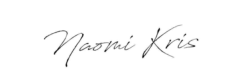Naomi Kris stylish signature style. Best Handwritten Sign (Antro_Vectra) for my name. Handwritten Signature Collection Ideas for my name Naomi Kris. Naomi Kris signature style 6 images and pictures png
