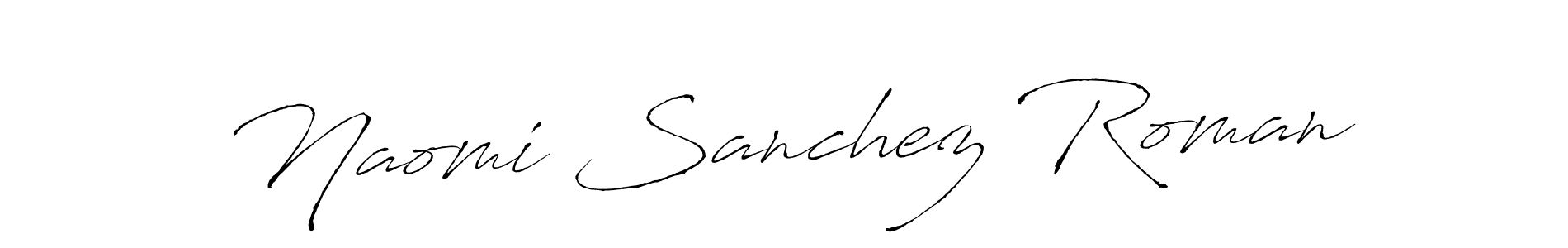 Use a signature maker to create a handwritten signature online. With this signature software, you can design (Antro_Vectra) your own signature for name Naomi Sanchez Roman. Naomi Sanchez Roman signature style 6 images and pictures png