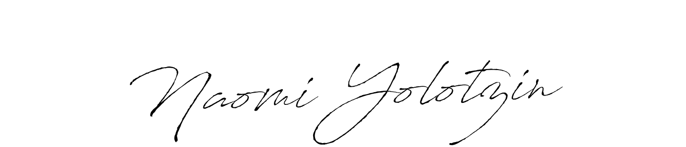 Antro_Vectra is a professional signature style that is perfect for those who want to add a touch of class to their signature. It is also a great choice for those who want to make their signature more unique. Get Naomi Yolotzin name to fancy signature for free. Naomi Yolotzin signature style 6 images and pictures png