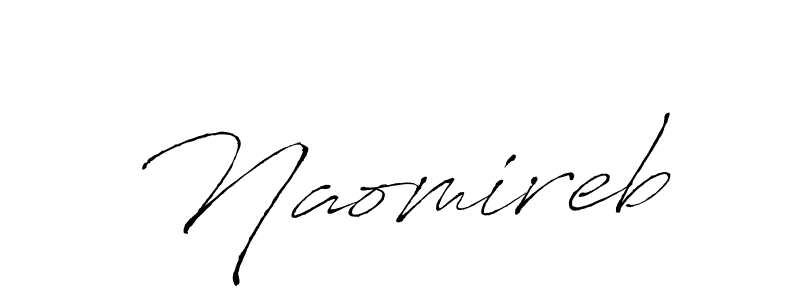 The best way (Antro_Vectra) to make a short signature is to pick only two or three words in your name. The name Naomireb include a total of six letters. For converting this name. Naomireb signature style 6 images and pictures png