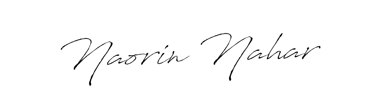 Antro_Vectra is a professional signature style that is perfect for those who want to add a touch of class to their signature. It is also a great choice for those who want to make their signature more unique. Get Naorin Nahar name to fancy signature for free. Naorin Nahar signature style 6 images and pictures png