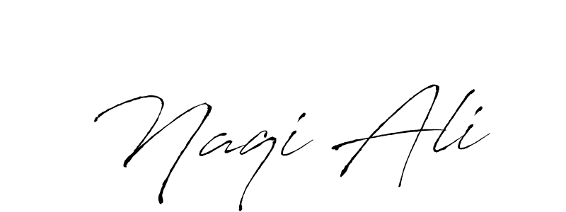 How to make Naqi Ali signature? Antro_Vectra is a professional autograph style. Create handwritten signature for Naqi Ali name. Naqi Ali signature style 6 images and pictures png