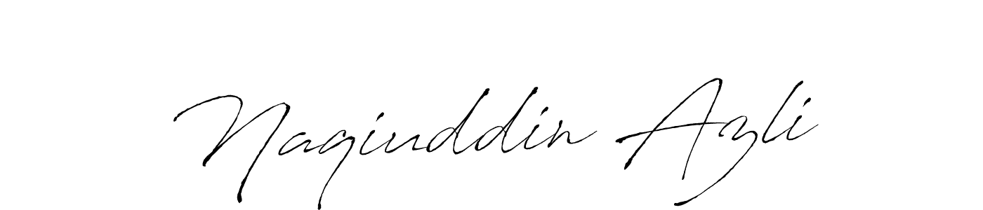 Naqiuddin Azli stylish signature style. Best Handwritten Sign (Antro_Vectra) for my name. Handwritten Signature Collection Ideas for my name Naqiuddin Azli. Naqiuddin Azli signature style 6 images and pictures png