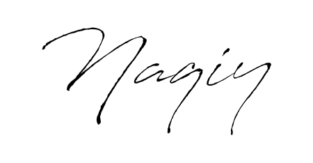 Generate high-definition signature styles for Naqiy. The Antro_Vectra typeface ensures crisp legibility and sophisticated design. Naqiy signature style 6 images and pictures png