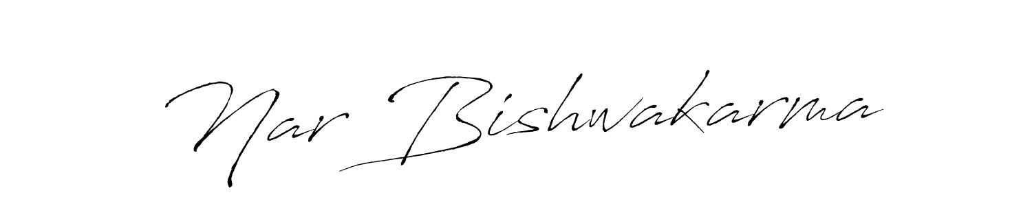 How to make Nar Bishwakarma signature? Antro_Vectra is a professional autograph style. Create handwritten signature for Nar Bishwakarma name. Nar Bishwakarma signature style 6 images and pictures png