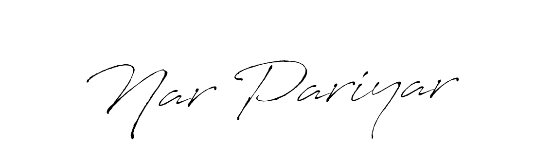 The best way (Antro_Vectra) to make a short signature is to pick only two or three words in your name. The name Nar Pariyar include a total of six letters. For converting this name. Nar Pariyar signature style 6 images and pictures png