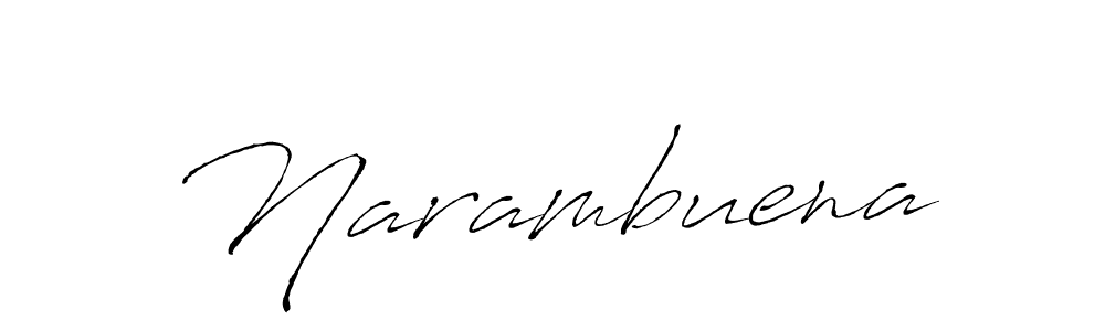 Also You can easily find your signature by using the search form. We will create Narambuena name handwritten signature images for you free of cost using Antro_Vectra sign style. Narambuena signature style 6 images and pictures png