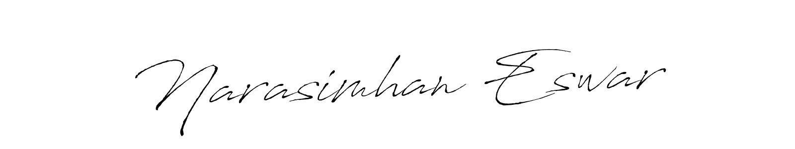 Also we have Narasimhan Eswar name is the best signature style. Create professional handwritten signature collection using Antro_Vectra autograph style. Narasimhan Eswar signature style 6 images and pictures png