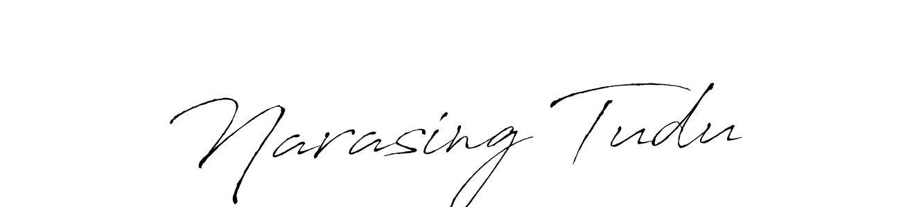 Antro_Vectra is a professional signature style that is perfect for those who want to add a touch of class to their signature. It is also a great choice for those who want to make their signature more unique. Get Narasing Tudu name to fancy signature for free. Narasing Tudu signature style 6 images and pictures png