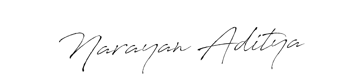 This is the best signature style for the Narayan Aditya name. Also you like these signature font (Antro_Vectra). Mix name signature. Narayan Aditya signature style 6 images and pictures png