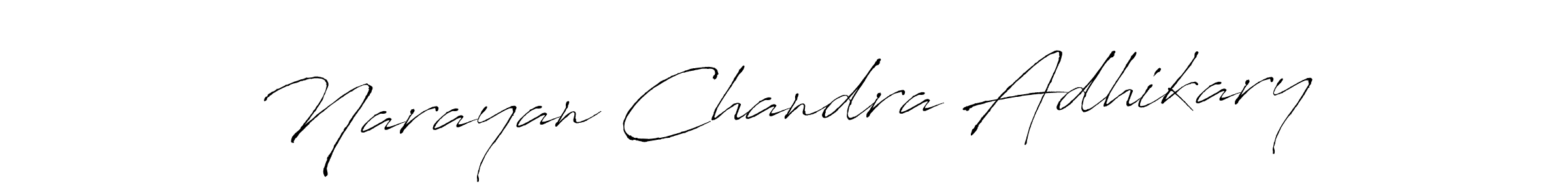 You can use this online signature creator to create a handwritten signature for the name Narayan Chandra Adhikary. This is the best online autograph maker. Narayan Chandra Adhikary signature style 6 images and pictures png