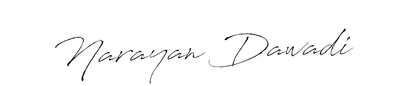 Design your own signature with our free online signature maker. With this signature software, you can create a handwritten (Antro_Vectra) signature for name Narayan Dawadi. Narayan Dawadi signature style 6 images and pictures png