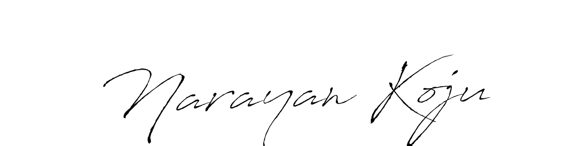 It looks lik you need a new signature style for name Narayan Koju. Design unique handwritten (Antro_Vectra) signature with our free signature maker in just a few clicks. Narayan Koju signature style 6 images and pictures png