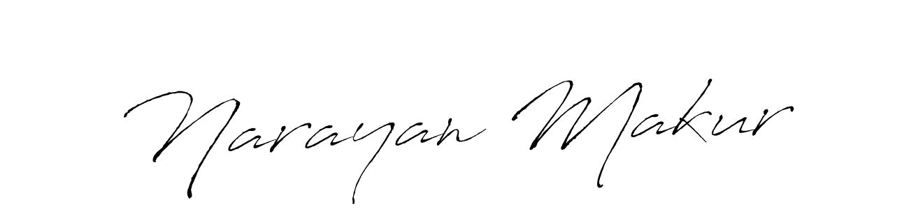 It looks lik you need a new signature style for name Narayan Makur. Design unique handwritten (Antro_Vectra) signature with our free signature maker in just a few clicks. Narayan Makur signature style 6 images and pictures png