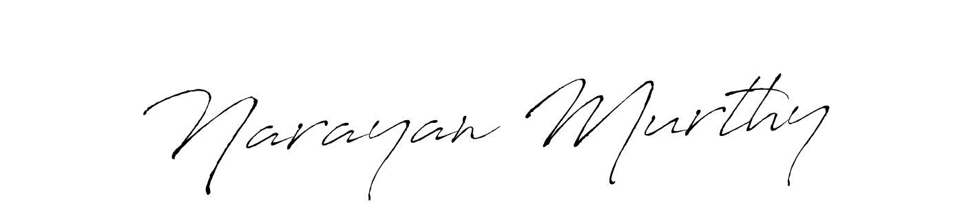 Use a signature maker to create a handwritten signature online. With this signature software, you can design (Antro_Vectra) your own signature for name Narayan Murthy. Narayan Murthy signature style 6 images and pictures png