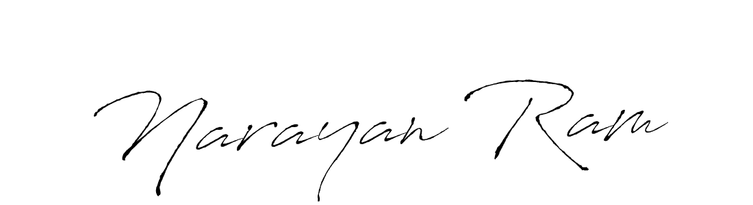 Design your own signature with our free online signature maker. With this signature software, you can create a handwritten (Antro_Vectra) signature for name Narayan Ram. Narayan Ram signature style 6 images and pictures png