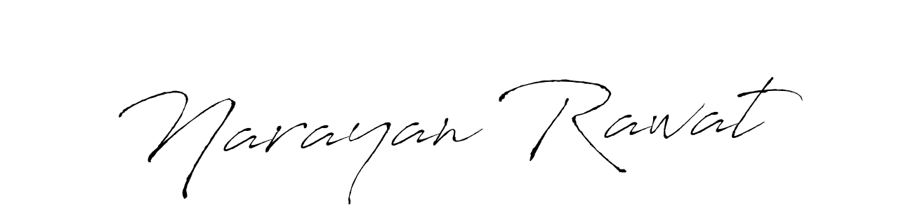 Narayan Rawat stylish signature style. Best Handwritten Sign (Antro_Vectra) for my name. Handwritten Signature Collection Ideas for my name Narayan Rawat. Narayan Rawat signature style 6 images and pictures png