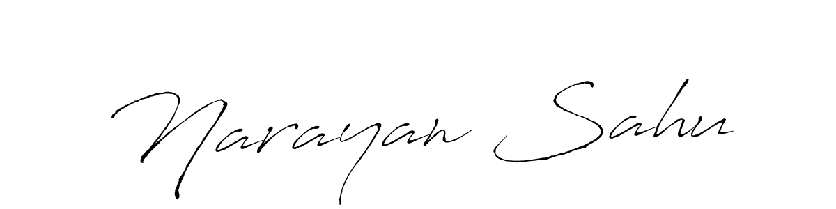 Make a beautiful signature design for name Narayan Sahu. Use this online signature maker to create a handwritten signature for free. Narayan Sahu signature style 6 images and pictures png