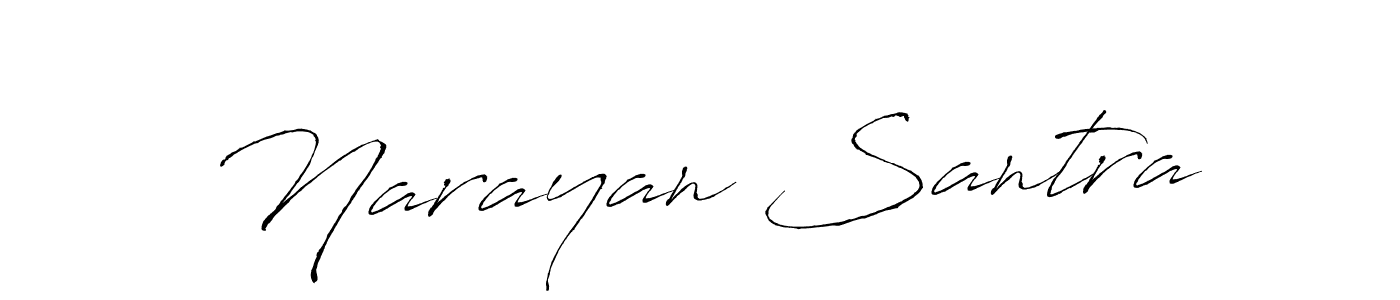Narayan Santra stylish signature style. Best Handwritten Sign (Antro_Vectra) for my name. Handwritten Signature Collection Ideas for my name Narayan Santra. Narayan Santra signature style 6 images and pictures png