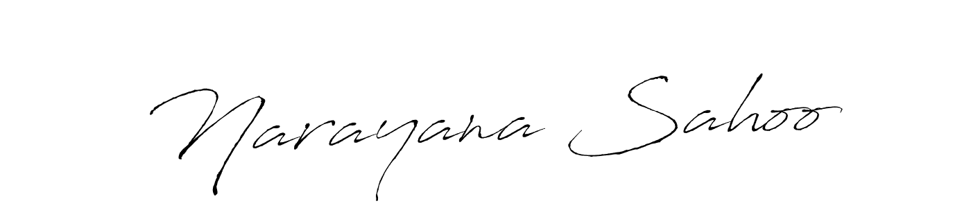 Antro_Vectra is a professional signature style that is perfect for those who want to add a touch of class to their signature. It is also a great choice for those who want to make their signature more unique. Get Narayana Sahoo name to fancy signature for free. Narayana Sahoo signature style 6 images and pictures png