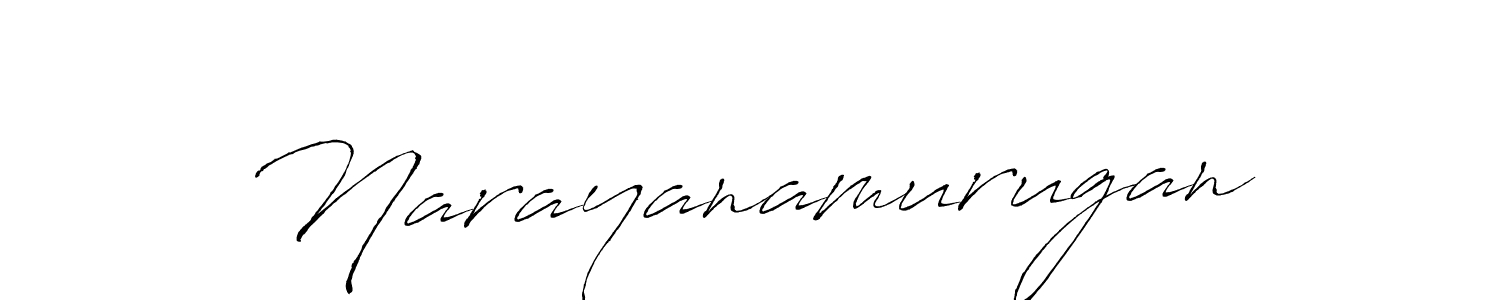 Narayanamurugan stylish signature style. Best Handwritten Sign (Antro_Vectra) for my name. Handwritten Signature Collection Ideas for my name Narayanamurugan. Narayanamurugan signature style 6 images and pictures png