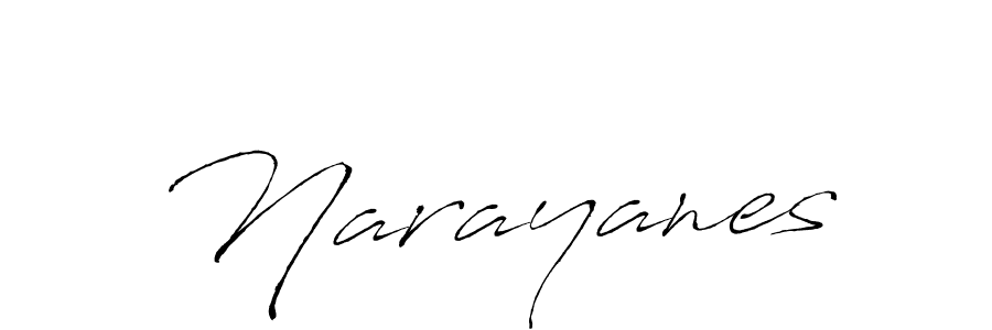 Create a beautiful signature design for name Narayanes. With this signature (Antro_Vectra) fonts, you can make a handwritten signature for free. Narayanes signature style 6 images and pictures png