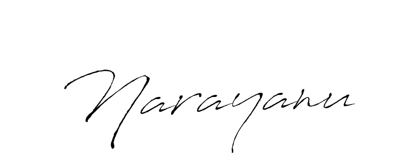 Create a beautiful signature design for name Narayanu. With this signature (Antro_Vectra) fonts, you can make a handwritten signature for free. Narayanu signature style 6 images and pictures png