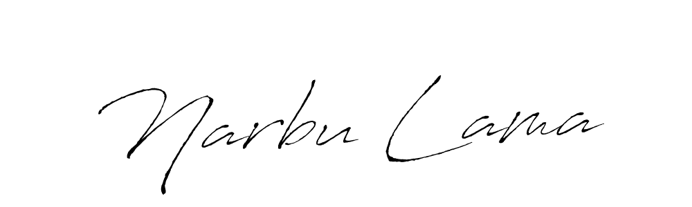 Similarly Antro_Vectra is the best handwritten signature design. Signature creator online .You can use it as an online autograph creator for name Narbu Lama. Narbu Lama signature style 6 images and pictures png