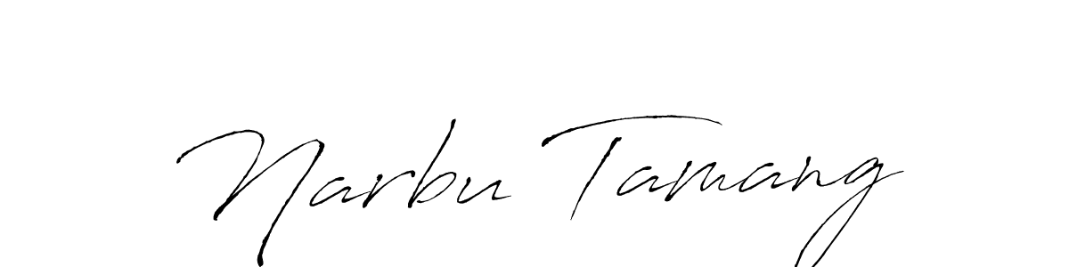 It looks lik you need a new signature style for name Narbu Tamang. Design unique handwritten (Antro_Vectra) signature with our free signature maker in just a few clicks. Narbu Tamang signature style 6 images and pictures png