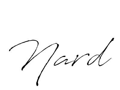 How to make Nard signature? Antro_Vectra is a professional autograph style. Create handwritten signature for Nard name. Nard signature style 6 images and pictures png