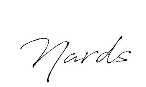 Use a signature maker to create a handwritten signature online. With this signature software, you can design (Antro_Vectra) your own signature for name Nards. Nards signature style 6 images and pictures png
